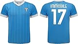 napoli lazio 4 3 sky  L.C. SPORT SRL Maglia Ciro Immobile Lazio 2021 2022 Replica Ufficiale Biancoceleste 17 Adulto Ragazzo Bambino (12 Anni)