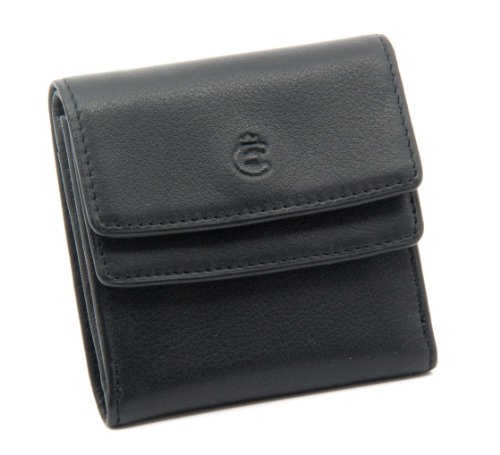 Preisvergleich Produktbild Esquire Münzbörse Logo Geldbörse Klein Schwarz 000710