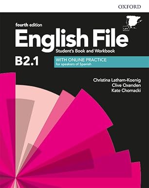 English File 4th Edition B2.1: Libro del Estudiante y Cuaderno de Ejercicios con Respuestas