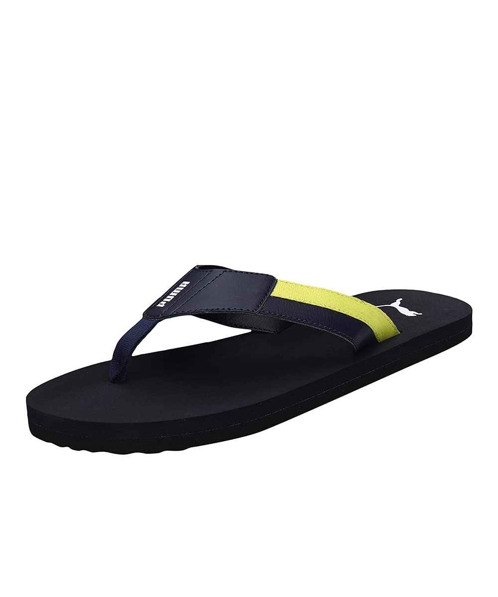 Puma unisex-adult Felic Peacoat-Nrgy Yellow-Puma White Sneaker - 6 UK (38673201) (B09HTH59MM) Amazon Price History, Amazon Price Tracker