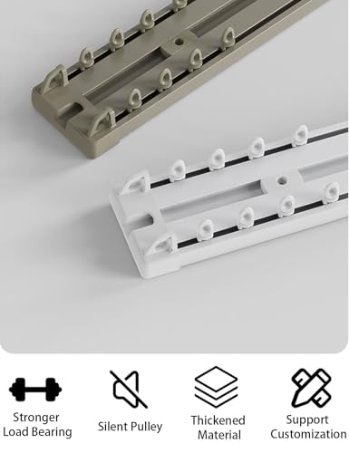 Barre de plafond double pour bloquer la lumière du jour efficacement - 3