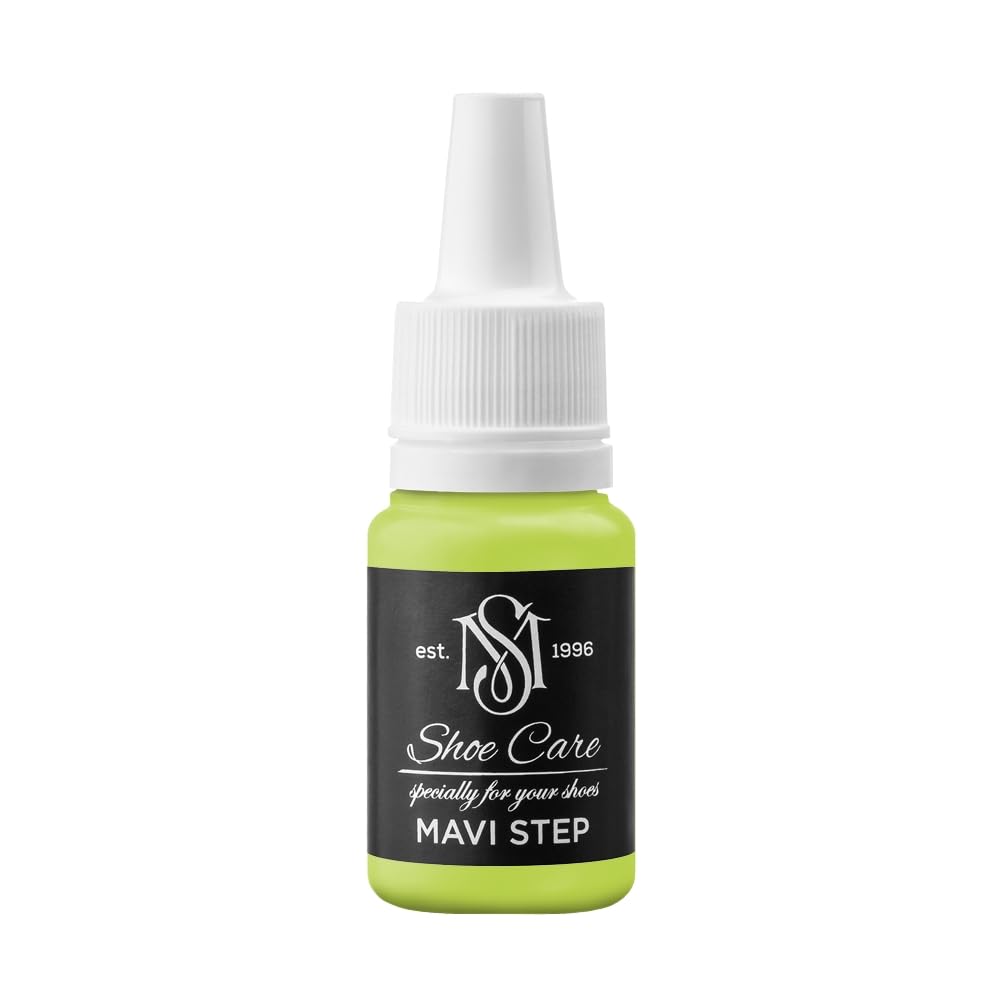 Peinture Cuir Haute Couvrance MAVI STEP Vert Poire Intense pour Sacs