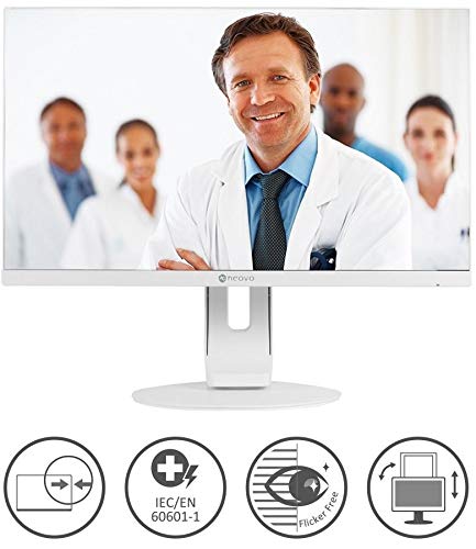 AG Neovo MD-27 27" Full HD LCD Plana Blanco Pantalla para PC - Monitor (68,6 cm (27"), 1920 x 1080 Pixeles, Full HD, LED, 5 ms, Blanco)