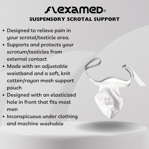 Soporte escrotal con banda elástica ajustable XXL miniatura 6