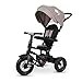 QPlay Triciclo Rito Air junior 90 x 49 x 93 cm, grigio acciaio
