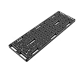 DINESK Multi-Functional Camera Cheese Plate with 1/4'& 3/8 Threads,11.81' Long Cheese Plate Aluminum Alloy Breadboard for Cameras,Monitors and Tripod Or Other Photography Accessories (DK-1304)