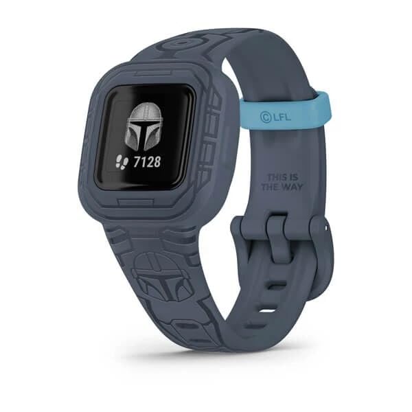 Garmin vívofit jr. 3 Kids Fitness Tracker, The Mandalorian, Activity Tracker for Kids with Parent App, No Charging Required, Swim Friendly (010-02441-15)