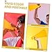 HONMEET 2Pcs Cheer Megaphone Noisemakers for Parties Events and Sports Lightweight Reusable Horns for Celebrations Concerts and Football Games Party Props
