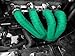 Teal Exhaust Pipe Insulation Thermal Heat Wrap 2