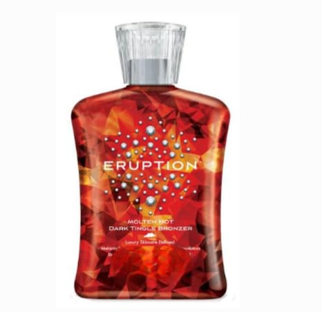 Eruption Dark Tingle Bronzer, Professional Salon Tanning Lotion, 13.5 Fl Oz