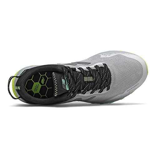 New Balance New Balance Women's Fresh Foam Arishi Trail V1 Running Shoe, Light Aluminum/Black/Neo Mint, 5