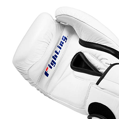 Fighting Sports Fury Professional Training Gloves, White, 16 Oz #TOP2