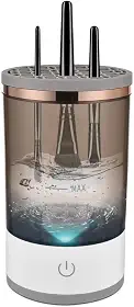 limpador pincel maquiagem - Máquina de limpeza de pincéis de maquiagem – Limpador automático de pincéis de cosméticos, limpador e secador de pincéis de maquiagem elétrico - LIMPADOR DE PINCEL - A QUERIDINHA DO TIKTOK