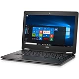 Dell Latitude E7270 UltraBook Screen Business Laptop (Intel Core i5-6300U, 8GB Ram, 256GB Solid State SSD, HDMI, Camera, WiFi, Smart Card Reader) Win 10 Pro (Renewed)