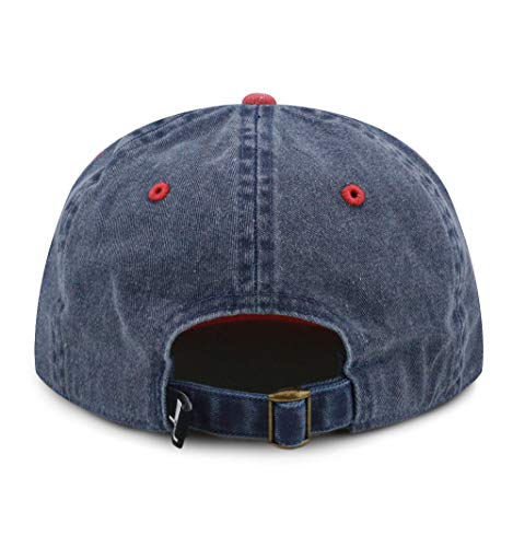 Image of The Hat Depot 100% Cotton Pigment Dyed Low Profile Dad Hat Six Panel Cap