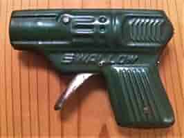 駄菓子屋玩具♪ブリキ鉄砲！箱付き・昭和時代の未使用保管品！⑤ 駄菓子屋玩具♪ブリキ鉄砲！箱付き・昭和時代の未使用保管品！⑤