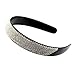 Produktbild 45Mm Breite Vollkristall Königin Tiara Stirnband Diamante Hochzeit Kopfschmuck Strass Frauen gepolstert Haarband Brautschmuck 25mm width silver