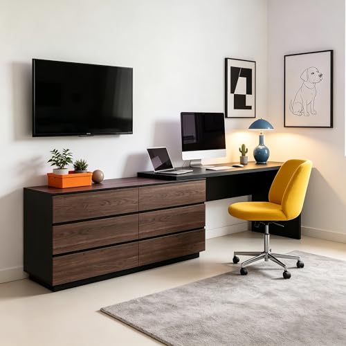 Retractable L-Shaped Desk 56"-98"