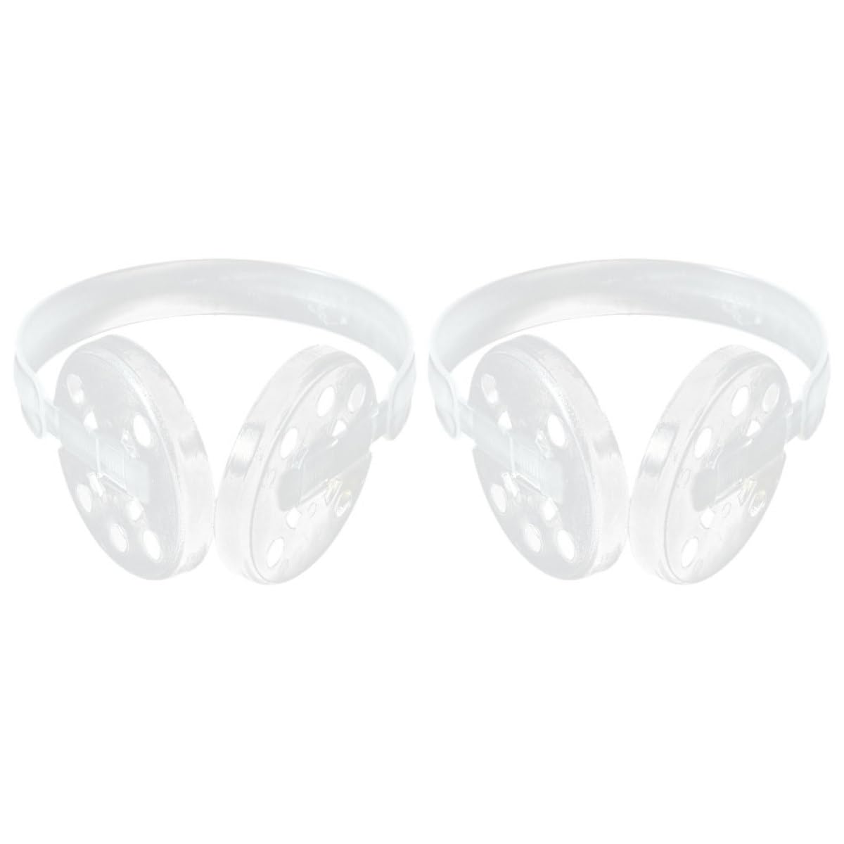 Supporto per Paraorecchie in Plastica Scaffale per Cornici Fai da Te 2 Pezzi Struttura Semplice e Delicata, per Uso Invernale e Pratico