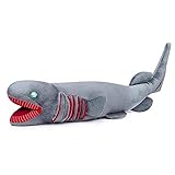❤ Scénarios applicables ❤ : les jouets en peluche requin de simulation peuvent non seulement être utilisés comme cadeau pour les enfants qui aiment les animaux, pour les aider à comprendre le monde des animaux sauvages et enrichir leur enfance, mais peuvent également être utilisés comme décoration de la maison dans le salon. et chambre pour vous ajouter un autre type de plaisir à votre vie.