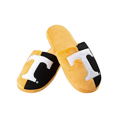 FOCO Tennessee Volunteers NCAA Mens Team Logo Staycation Slippers - L