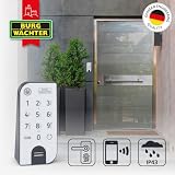 BURG-WÄCHTER Elektronisches Türschloss, Zylinder und Keypad, Öffnung mit App, Fingerprint...