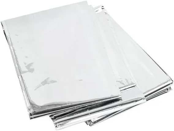 Survival Thermal Blanket, Double-Sided for Outdoor Camping Emergency