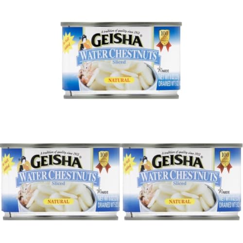 Image of Geisha Regular Water Chestnut Sliced, 8 Oz (Pack of 3)