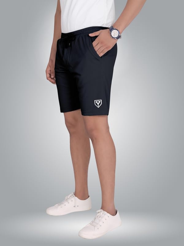 Image of Septem Men's Lycra Blend Shorts with Stylish Design Comfortable & Versatile Active Sports Wear Combo Pack