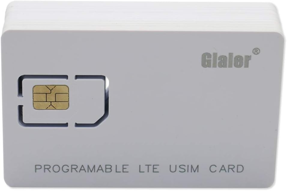 30pcs Writable Programmable SIM Card 4G LTE WCDMA GSM Nano Micro 2FF 3FF 4FF Blank USIM Card for Telecom Operator (30pcs)