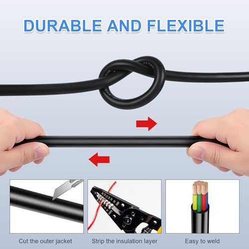 Cable para remolque multiconductor de 7 hilos negro para camiones y caravanas 5