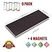 Charming Magnetic Notepads 6 Pack Premium - To Do List, Grocery list, Perfect Housewarming Gifts, Thank You Gifts, Office Supplies - by PRTSupply