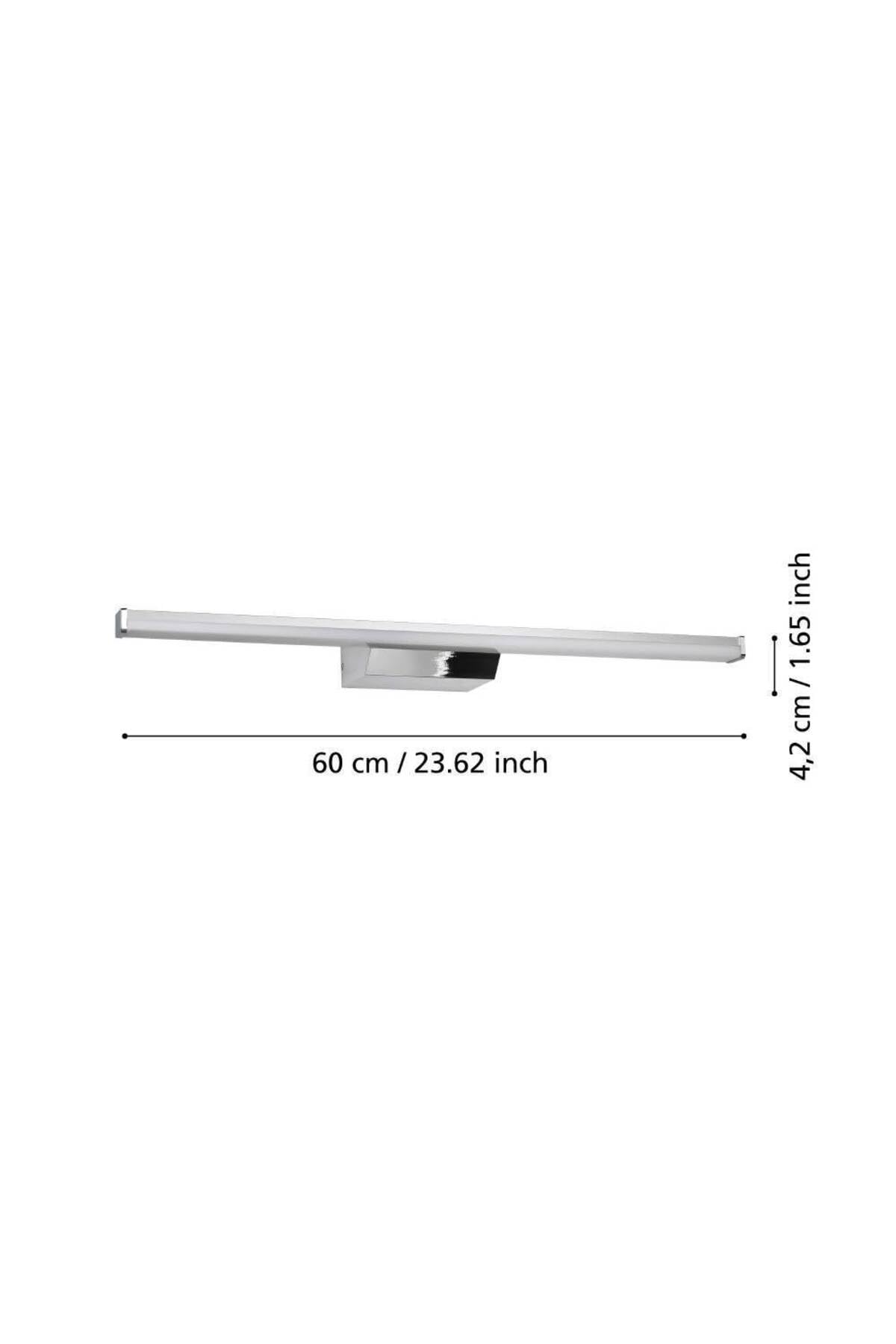 Tiger LED Spiegellamp Eros 60 cm 4000K Zwart - 800518 - Sanitairwinkel.nl