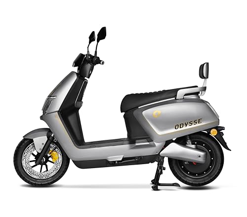 Image of SUN 60V 30Ah Electric Scooter Grey | Long Range High-Performance Scooter | Advance Booking at Ex-Showroom Price