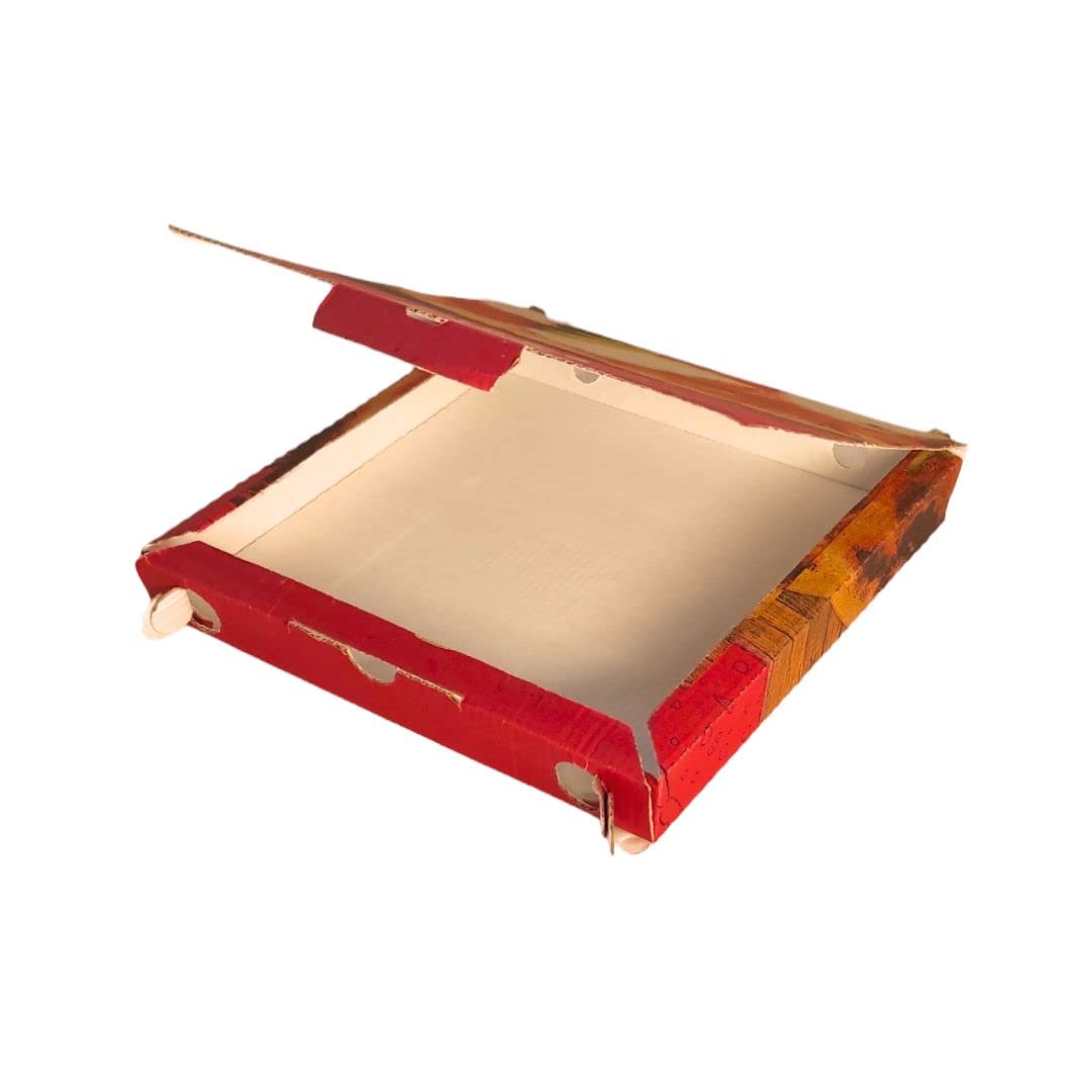RFD Scatole per pizza in cartone 200 pz 24x24 H 3 cm per asporto