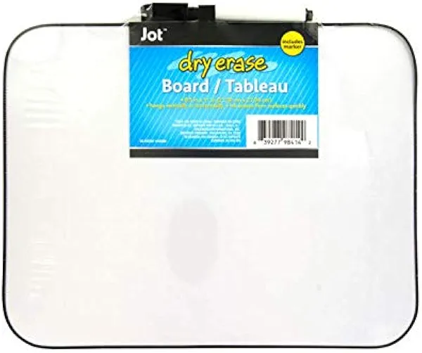 Jot Dry Erase Boards with Eraser-Topped Markers