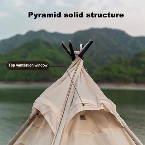 Carpa pirámide para camping GERRIT para 3-4 personas miniatura 3