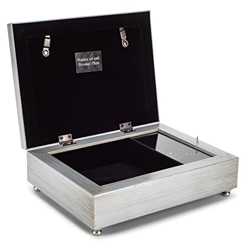 Cottage Garden Granddaughter I Love More Filigree Jewel Jewelry Music Box Plays Edelweiss #TOP1