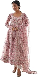 Wedani Georgette Anarkali Kurta Set for Women