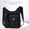 Sac à bandoulière pour homme - Sac messager tendance - Sac étanche résistant - Sac à bandoulière compact et élégant - Accessoire portable urbain moderne et pratique avec innovation robuste #3