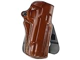 Galco Speed Master 2.0 Paddle Belt Leather Holster, Compatible with Kimber 3in 1911, Colt 3in 1911, Para SM2-424