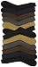 ToBeInStyle Men's Pack of 12 Solid Color Dress Socks - Assorted - 10-13