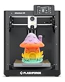 Imprimante 3D FLASHFORGE Impresora 3D Adventurer 3C Totalmente recinto FDM máquina, nivelación Libre extraíble place de construcción calentada y boquilla desmontable, pantalla táctil, volume 150 x 150 x 150 mm