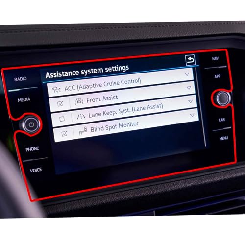 Film protection d'écran pour VW Jetta 2021 2022 contre rayures et reflets