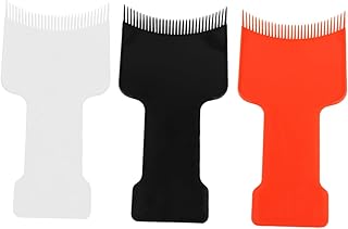 FOMIYES Juego de 3 Peines para Teñir El Cabello Kit de Herramientas para Teñir El Cabello Cepillo Y Tabla para El Cabello para Uso Doméstico en Salones