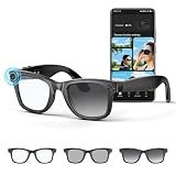 Mingtawn AI Smart Glasses — 8MP Anti-Shake Camera Glasses, 290mAh, BT Call, 4K HD Camera with...