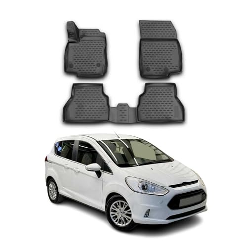 Tapis de sol Ford B-Max caoutchouc 3D contre l'eau et la boue