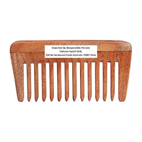 SVATV Neem Wood Detangling Comb N-1 Cover