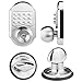 Hangcheng Keyless Entry Door Lock Deadbolt Keypad Digital Combination Higher Security Keypad Door Knob Mechanical Stainless Steel #304 (Pass Code or Key)