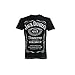 Price comparison product image JACK DANIELS BIO-TS011078JDS-L Classic Logo Men's T-Shirt (L, Black)